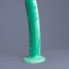 Arc'o – gode en silicone – vue arrière – couleur vert et blanc marbré