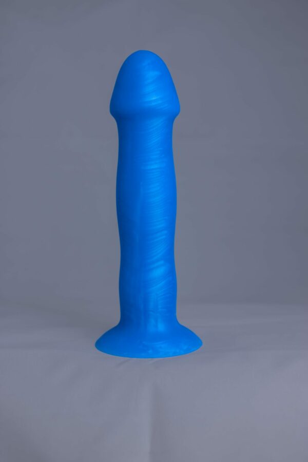 Strat'o – gode en silicone – couleur bleu